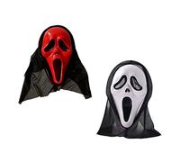 Máscaras De Gritos,Máscara De Cosplay De Calavera,Máscaras De Miedo De Halloween,Fantasma Gritando Máscara,Máscara De Fiesta De Disfraces De Halloween,Para Fiesta De Navidad, Cosplay,Kiuiom