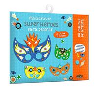 MASCARAS DE SUPERHEROES PARA DECORAR. ESTUCHE DE ARTISTA (MANUALIDADES CREATIVAS)