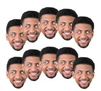 Máscaras faciales personalizadas con fotos, kits personalizados para despedida de soltero, fiesta de cumpleaños, listas para usar (10, listas para usar)