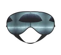 Máscaras para dormir sedosas, color negro, paraguas bajo la lluvia, cubierta de ojos de satén suave, elástica, para mujeres y hombres, para viaje, siesta, noche silenciosa