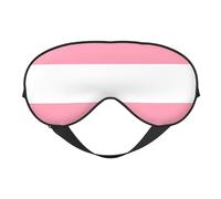 Máscaras para los ojos, máscara para dormir ajustable, cubierta para los ojos, cubierta para sombra para dormir, trabajo por turnos,Bandera del Orgullo Transgénero