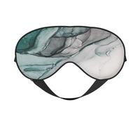 Máscaras para los ojos, máscara para dormir ajustable, cubierta para los ojos, cubierta para sombra para dormir, trabajo por turnos,Textura de mármol verde