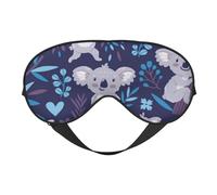 Máscaras para los ojos, máscara para dormir ajustable, cubierta para los ojos, cubierta para sombra para dormir, trabajo por turnos,Lindos Osos Koala Animales precios