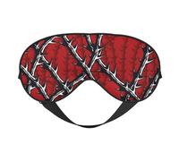 Máscaras para los ojos, máscara para dormir ajustable, cubierta para los ojos, cubierta para sombra para dormir, trabajo por turnos,Estilo de terror horrible