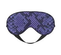 Máscaras para los ojos, máscara para dormir ajustable, cubierta para los ojos, cubierta para sombra para dormir, trabajo por turnos,serpiente prin