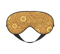 Máscaras para los ojos, máscara para dormir ajustable, cubierta para los ojos, cubierta para sombra para dormir, trabajo por turnos,Fondo Paisley Elegante