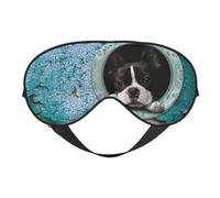 Máscaras para los ojos, máscara para dormir ajustable, cubierta para los ojos, cubierta para sombra para dormir, trabajo por turnos,terrier de boston