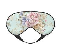 Máscaras para los ojos, máscara para dormir ajustable, cubierta para los ojos, cubierta para sombra para dormir, trabajo por turnos,Flor Acuarela Floral Primavera