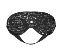 Máscaras para los ojos, máscara para dormir ajustable, cubierta para los ojos, cubierta para sombra para dormir, trabajo por turnos,Impresión de física impresa
