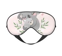 Máscaras para los ojos, máscara para dormir ajustable, cubierta para los ojos, cubierta para sombra para dormir, trabajo por turnos,Lindo koala mamá y bebé