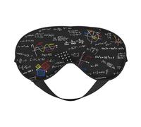Máscaras para los ojos, máscara para dormir ajustable, cubierta para los ojos, cubierta para sombra para dormir, trabajo por turnos,Fórmulas matemáticas de ecuaciones matemáticas