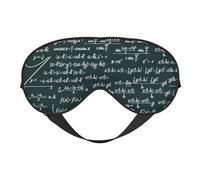 Máscaras para los ojos, máscara para dormir ajustable, cubierta para los ojos, cubierta para sombra para dormir, trabajo por turnos,Patrón de fórmulas matemáticas manuscritas