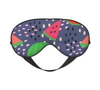 Máscaras para los ojos, máscara para dormir ajustable, cubierta para los ojos, cubierta para sombra para dormir, trabajo por turnos,Diseño De Sandía De Frutas De Verano