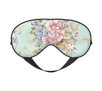 Máscaras para los ojos, máscara para dormir ajustable, cubierta para los ojos, cubierta para sombra para dormir, trabajo por turnos,Flor Acuarela Floral Primavera