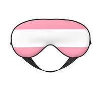 Máscaras para los ojos, máscara para dormir ajustable, cubierta para los ojos, cubierta para sombra para dormir, trabajo por turnos,Bandera del Orgullo Transgénero LGBT
