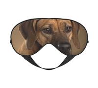 Máscaras para los ojos, máscara para dormir ajustable, cubierta para los ojos, cubierta para sombra para dormir, trabajo por turnos,Ridgeback de Rodesia