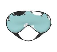 Máscaras para los ojos, máscara para dormir ajustable, cubierta para los ojos, cubierta para sombra para dormir, trabajo por turnos,linda oveja