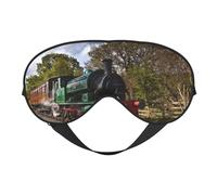 Máscaras para los ojos, máscara para dormir ajustable, cubierta para los ojos, cubierta para sombra para dormir, trabajo por turnos,Tren con motor de vapor