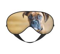 Máscaras para los ojos, máscara para dormir ajustable, cubierta para los ojos, cubierta para sombra para dormir, trabajo por turnos,Perros Boxer Cachorros Mascotas Perros