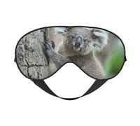 Máscaras para los ojos, máscara para dormir ajustable, cubierta para los ojos, cubierta para sombra para dormir, trabajo por turnos,Coala