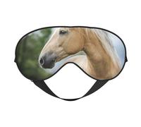 Máscaras para los ojos, máscara para dormir ajustable, cubierta para los ojos, cubierta para sombra para dormir, trabajo por turnos,Hermosa Lavanda De Caballo Palomino