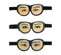 Máscaras Para Ojos Creativas De 3 Piezas, Máscaras Para Ojos Divertidas, Máscaras Para Ojos Interesantes, Máscaras Para Ojos Opacas Para Dormir, Máscaras Para Ojos De Viaje