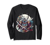 Máscaras Samurai Espíritu guerrero intrépido Manga Larga