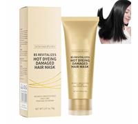 Mascarilla 8s Revitalizante para Cabello Dañado por Tinte en Caliente, Mascarilla Hidratante Reparadora, Tratamiento Profesional de Keratina, Suaviza el Frizz al Instante