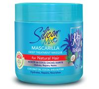 Mascarilla Acondicionadora Capilar Silicon Mix para Cabello Natural Ondulado y Rizado 500 ml - Tratamiento Hidratante Intensivo con Aceite de Coc