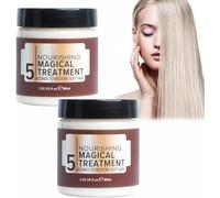Mascarilla Alisadora con Reparación Profunda, Mascarilla Capilar Nutritiva con Tratamiento Mágico 5 Segundos, Crema Reparadora Capilar 5 Segundos para Cabello Seco y Dañado