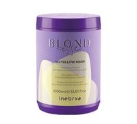Mascarilla Antiguallo Para Cabello Rubio INEBRYA Blondesse No-Yellow Mask 1000ml
