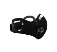 Mascarilla antipolvo de carbón activado, antialergia y polen, con filtro de escape, plegable, apta for correr, andar en bicicleta y actividades al aire libre, color negro.
