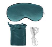 Mascarilla Calefactora para Ojos Calentamiento Rápido Tres Niveles Protección de Apagado de Temperatura Carga USB Compresa Caliente Masaje Mascarilla para Ojos Alivio Fatiga