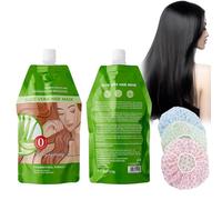 Mascarilla Capilar 350g + 3 Gorros de Ducha, Acondicionador de Reparación, Reconstrucción Intensa y Suavidad, Hidratación, Cuidado Intenso y Suavidad, Reparadores para Cabello Sedoso (Aloe Vera)