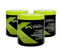 Mascarilla Capilar Ácida con Baba de Caracol para Pelo Teñido 1000 ml - Restaura, Protege el Color y Aporta Brillo Intenso (3 Unidades)