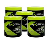 Mascarilla Capilar Ácida con Baba de Caracol para Pelo Teñido 1000 ml - Restaura, Protege el Color y Aporta Brillo Intenso (5 Unidades)