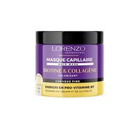 Mascarilla Capilar Biotina y Colágeno (Cabello fino) 500 ml Lorenzo Profesional