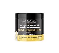 Mascarilla Capilar con Queratina Brasileña (Cabello ondulado) 500 ml Lorenzo Profesional
