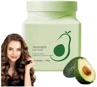 Mascarilla Capilar de Acondicionamiento Profundo con Aguacate: Hidrata, Nutre y Repara el Cabello Seco y Dañado; Reparación Suave de Puntas Abiertas; Para Mujeres y Hombres