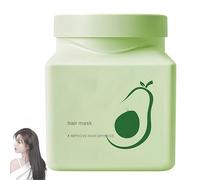 Mascarilla capilar de aguacate para cabello seco y dañado - Tratamiento acondicionador intensivo, reparación hidratante para cabello encrespado y teñido, cuidado nutritivo natural, 300 ml (1Piezas)
