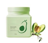 Mascarilla capilar de aguacate para cuidado intensivo,mascarilla capilar con aceite de aguacate de nutrición profunda,hidrata,nutre y repara en profundidad.Apta para todo tipo de cabello (1Piezas)
