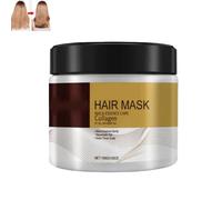 Mascarilla capilar de colágeno, mascarilla capilar de aceite de coco acondicionadora de reparación profunda, aceite acondicionador de reparación profunda para cabello dañado (1pcs)