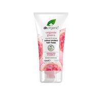 Mascarilla Capilar de Guayaba Dr Organic, Vitamina C, Para Cabello Teñido, Para Hombres, Para Mujeres, Natural, Vegana, Libre de Crueldad, Sin Parabenos ni SLS, Orgánico Certificado, 150ml