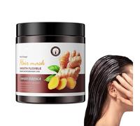 Mascarilla Capilar De Jengibre Suavizante Y Hidratante - Tratamiento Profundo Para Cabello Seco, Dañado Y Encrespado - Mascarilla Reparadora Con Jengibre Natural Para Todo Tipo De Cabello