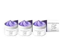 Mascarilla Capilar de Keratina Morada, Mascarilla Capilar Power Purple, Acondicionador Hidratante, Acondicionamiento Profundo para Cabello Seco y Dañado, Cabello Más Sano