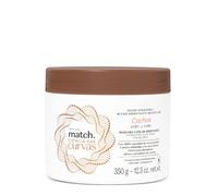 Mascarilla Capilar Hidratante Rizos Match Ciência das Curvas - 350g - Match - oBoticário