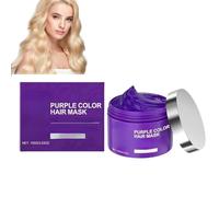 Mascarilla Capilar Morada Cuidado del Cabello con Queratina Elimina el Tono Amarillo e Hidrata el Cabello Repara y Nutre Adecuado para Cabellos Rubios y Decolorados
