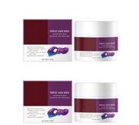 Mascarilla capilar morada, mascarilla capilar reparadora de colágeno, cuidado capilar reparador profundo, acondicionador reparador y suavizante del cabello, cuidado capilar reparador profundo