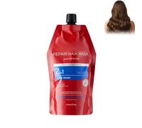 Mascarilla Capilar Queratina 350g, Acondicionador Capilar Reparación Profunda, Mascarilla Reestructurante Intensiva, Reduce La Rotura Del Cabello, Repara El Cabello Dañado