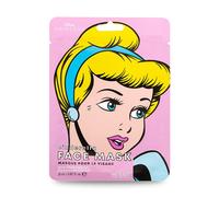 MAD Beauty Mascarilla Facial Hidratante Cenicienta, Disney Pop Princess Face Mask Cinderella, Translúcido